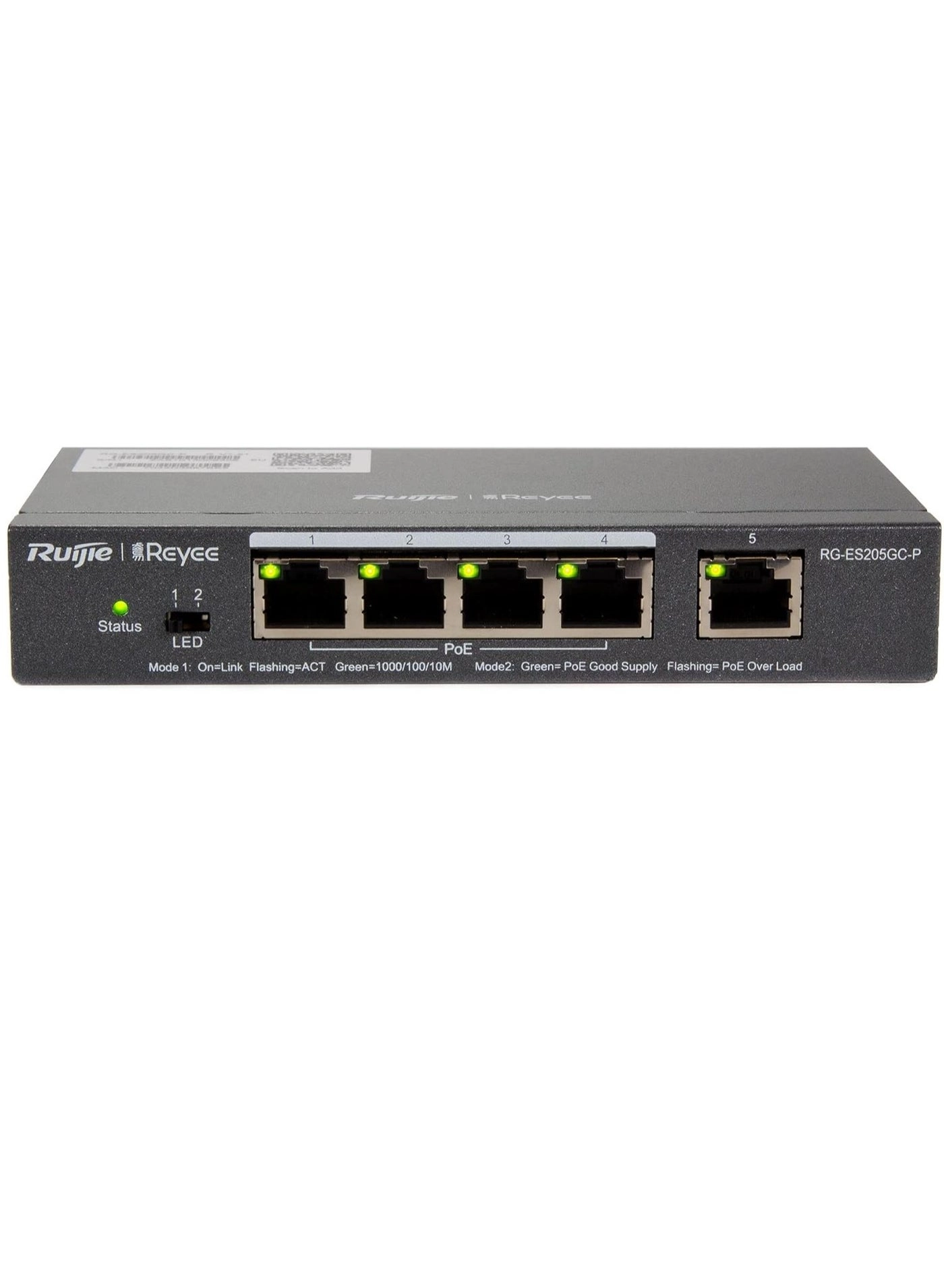 RG-ES205GC-P 5-ports
