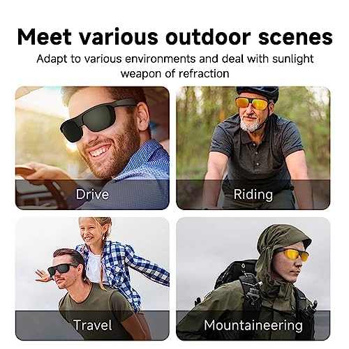 Smart Glasses - Wireless Bluetooth IP5 Waterproof Bone Conduction