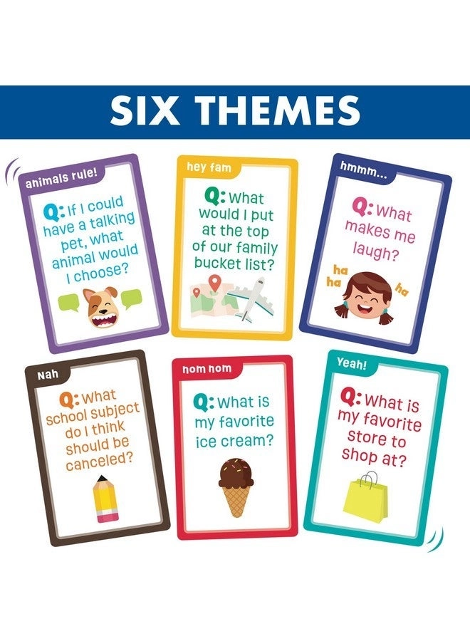 Family Trivia Game - Ages 4 and up 60 Fun Trivia Cards