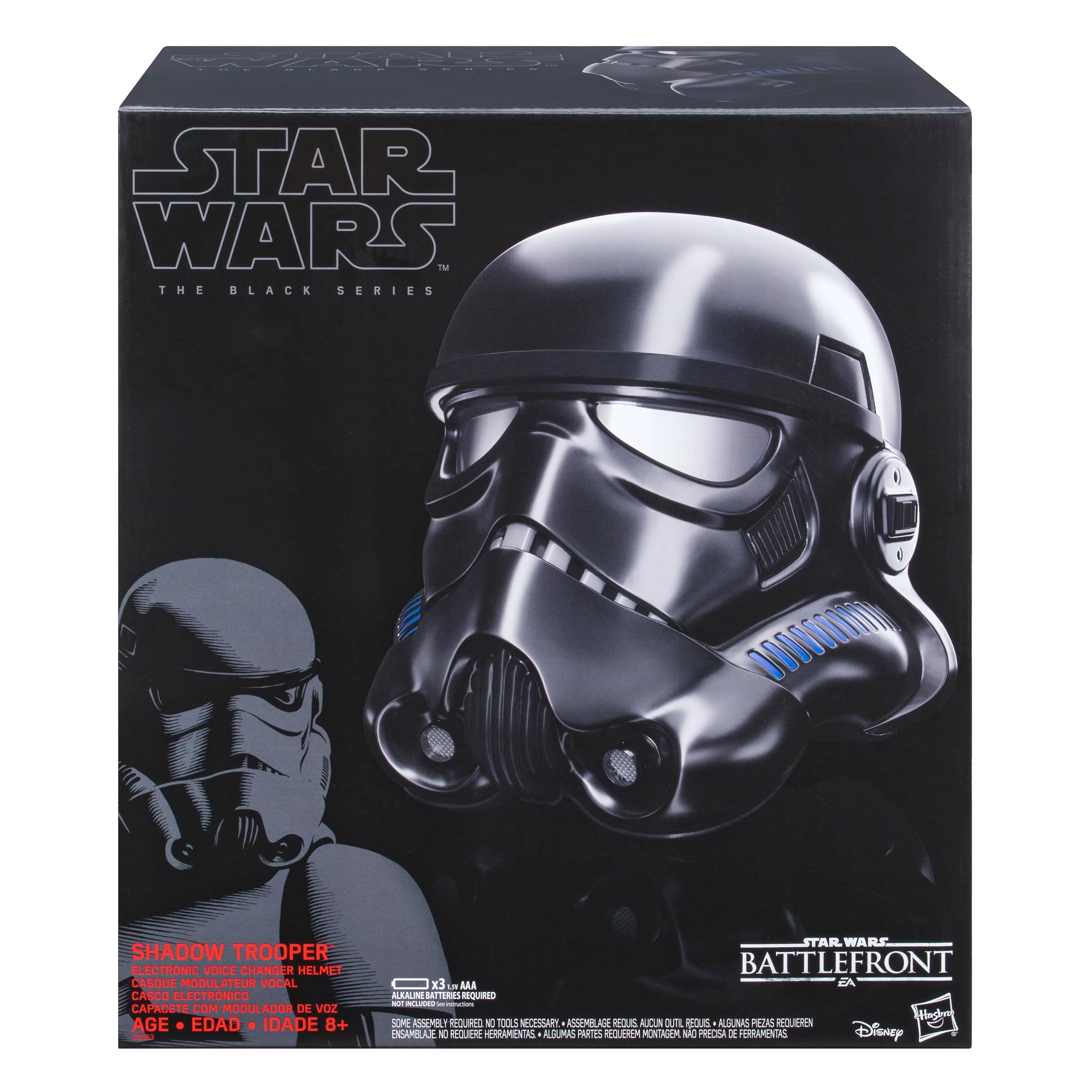 Hasbro Black Series Shadow Trooper Helmet - Shadow Trooper 1.0 count 8+ 25.4cm x 35.5cm x 31.7cm