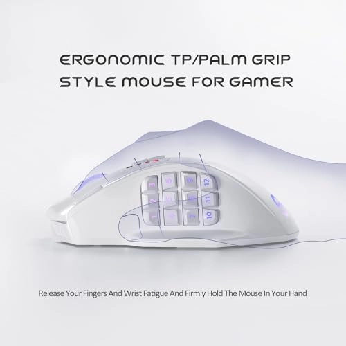 Venus Pro RGB MMO Gaming Mouse - USB Receiver