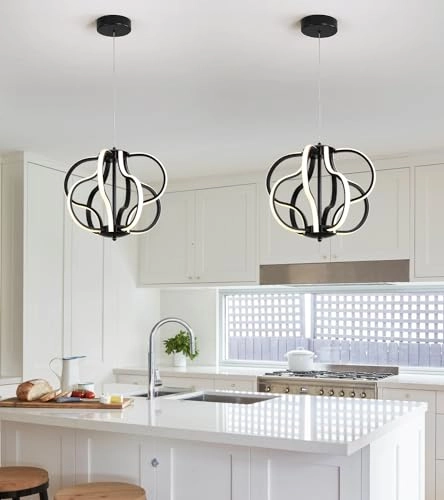 LED Chandelier - 3 Color Temperature Options Dimmable