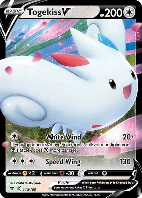 Pokémon Togekiss V - 1pcs