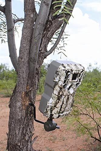Economy Trail Camera Holder - Rotatable Grey Pack