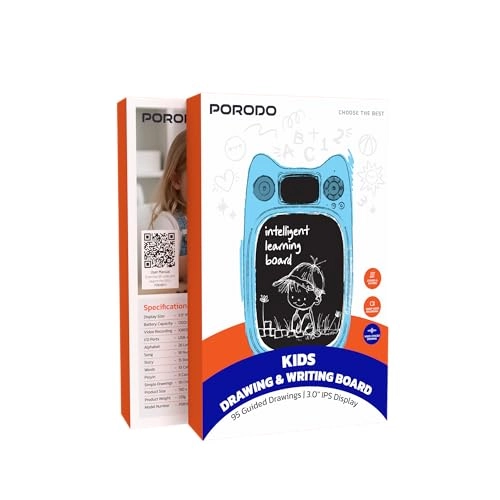 Writing & Drawing Board - 3" IPS Display 95 Voice-Guided Drawings 1200mAh