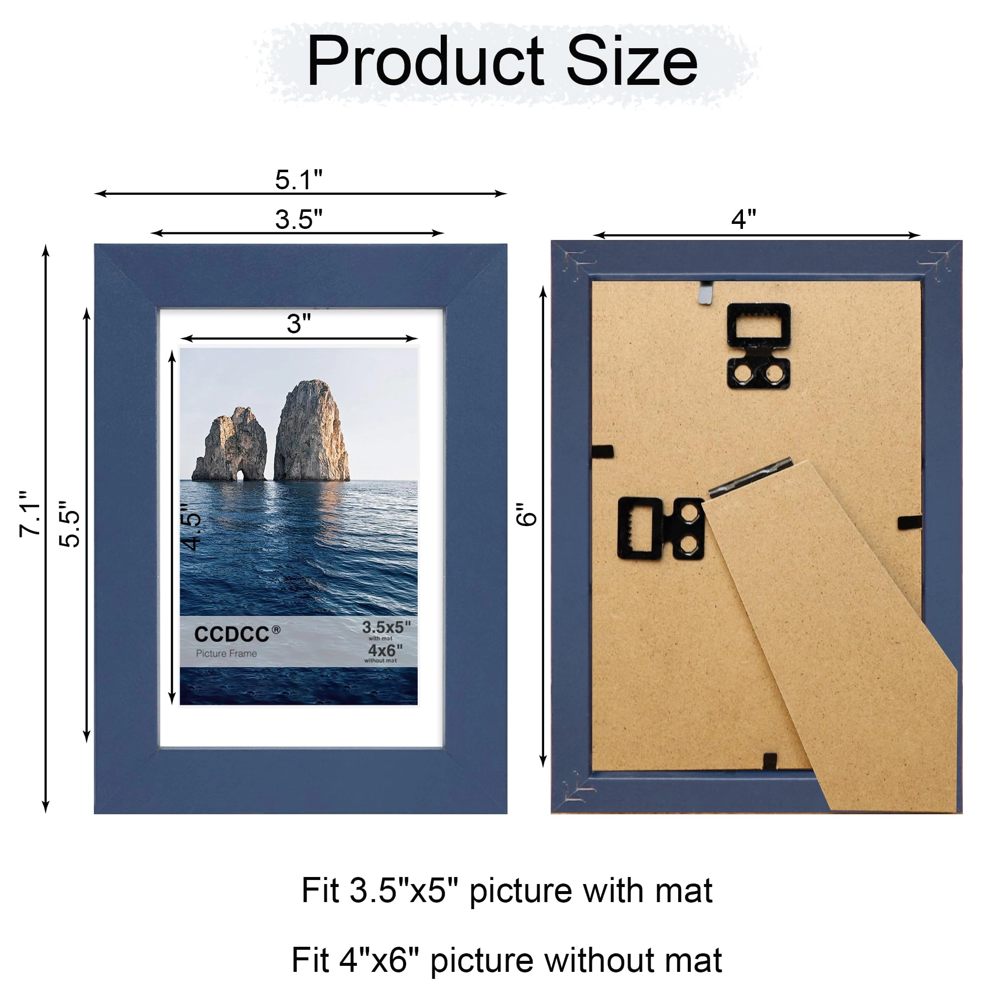 Picture Frame - 4x6 Pack