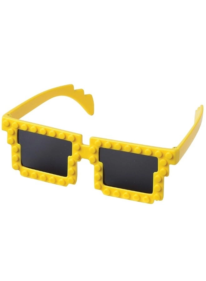 Bedwina Building Blocks Glasses - Block Mania 6 pcs