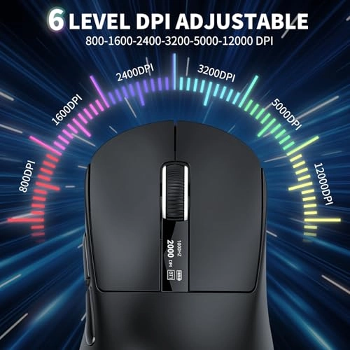 M6 Gaming Mouse - Tri-mode