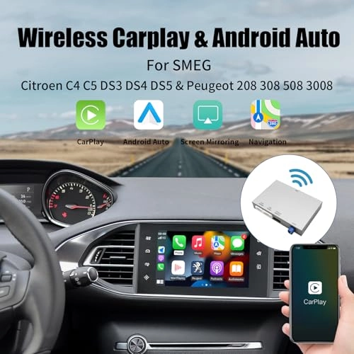 Wireless CarPlay/Android Car Adapter - Peugeot/Citroen