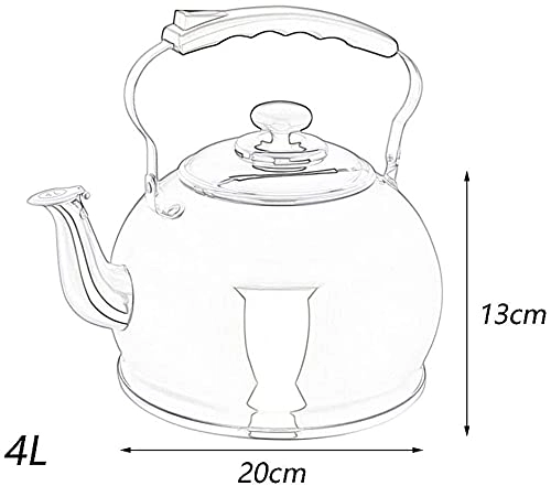 Stovetop Induction Whistling Kettle - 5L