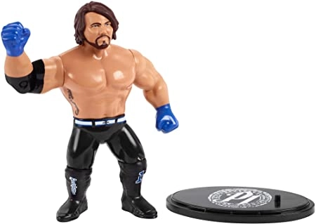 COLOR LAND CHILDRENS TOYS CENTER LLC Retro App Action Figure - AJ Styles - WWE 4.5" 12 Years & Above (11.4 cm)