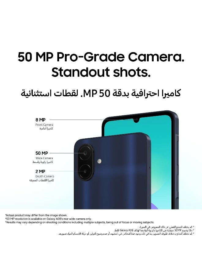 Galaxy a08 4GB 64GB