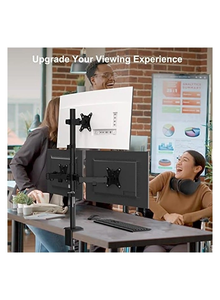 Monitor Mount - 3 monitors 13-32 Inch 75 x 75 / 100 x 100