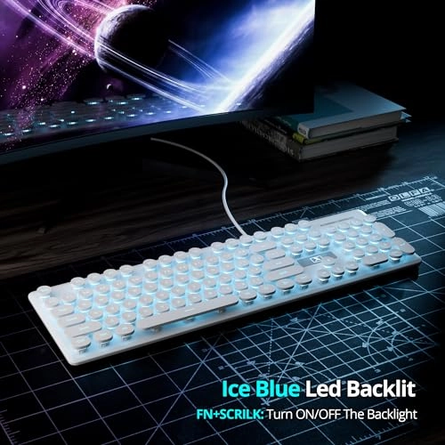 Membrane Keyboard - Full Size Wired