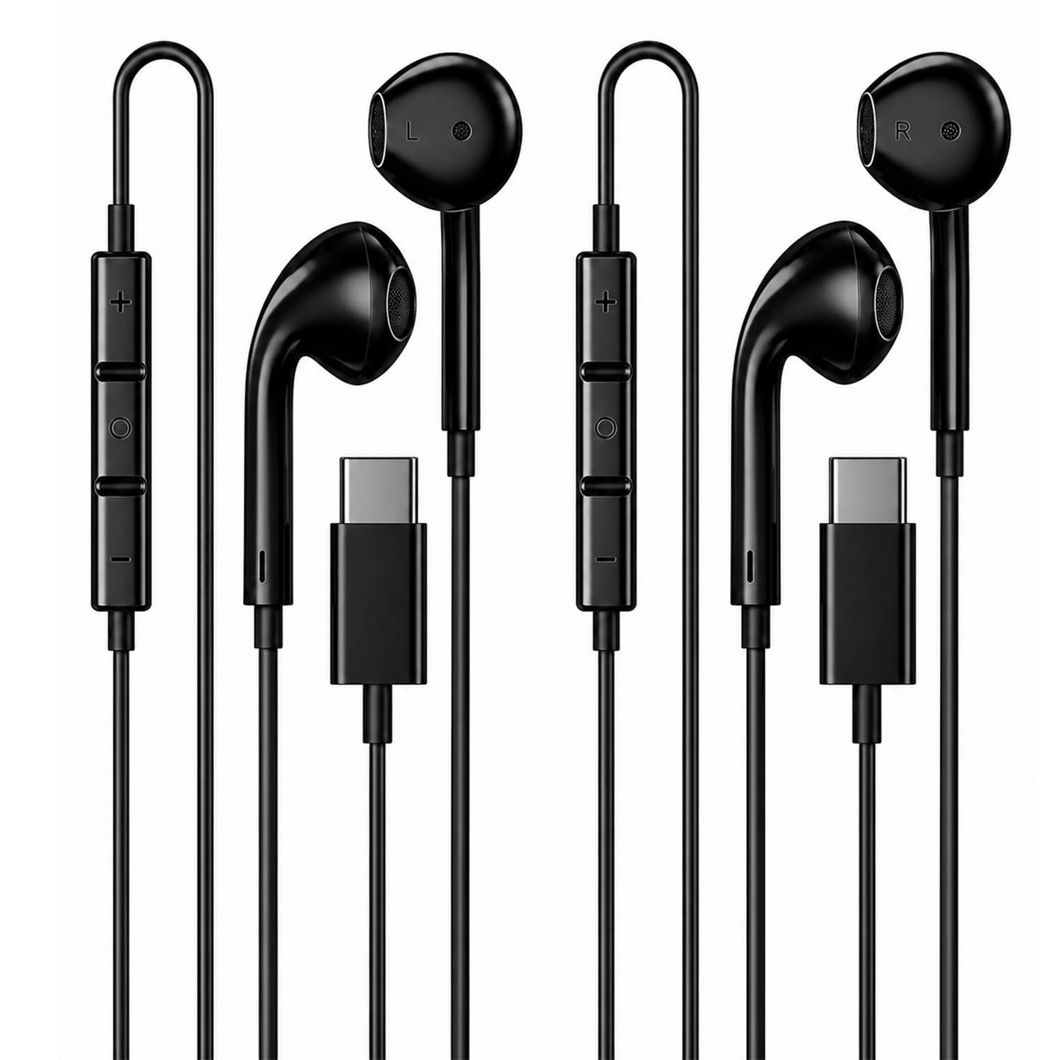 USB-C Headphones Wired Headphone