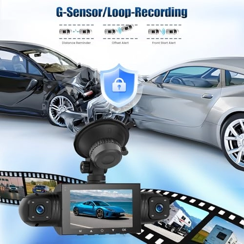 4 Kanal Dashcam - 1080P 30FPS