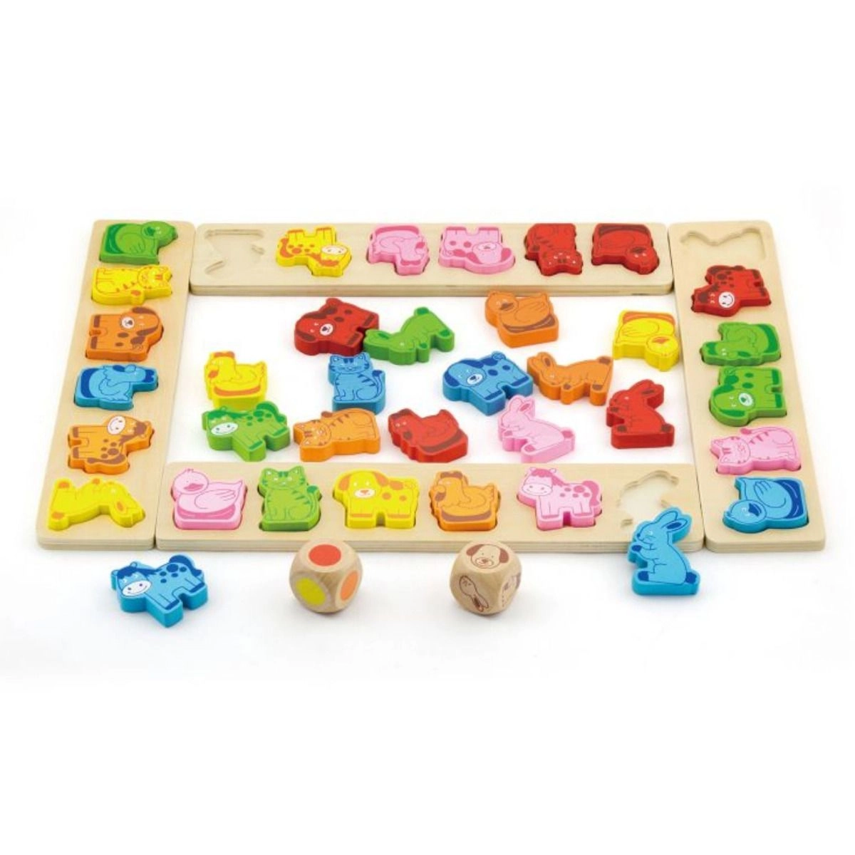 Learning Colors Puzzle Set - 3 + 36 pieces