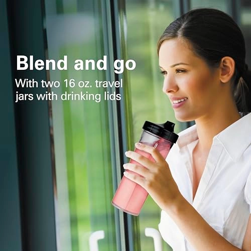 52400 - Stay or Go Blender Shatterproof Tritan Jars 220-240V UK Plug