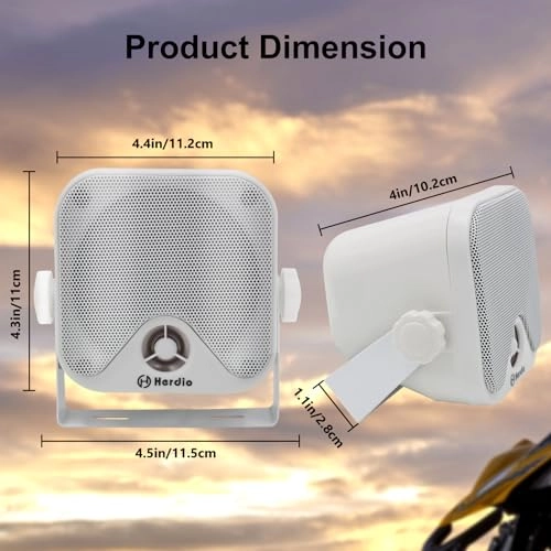 Marine Speakers - 4 Inch 240W