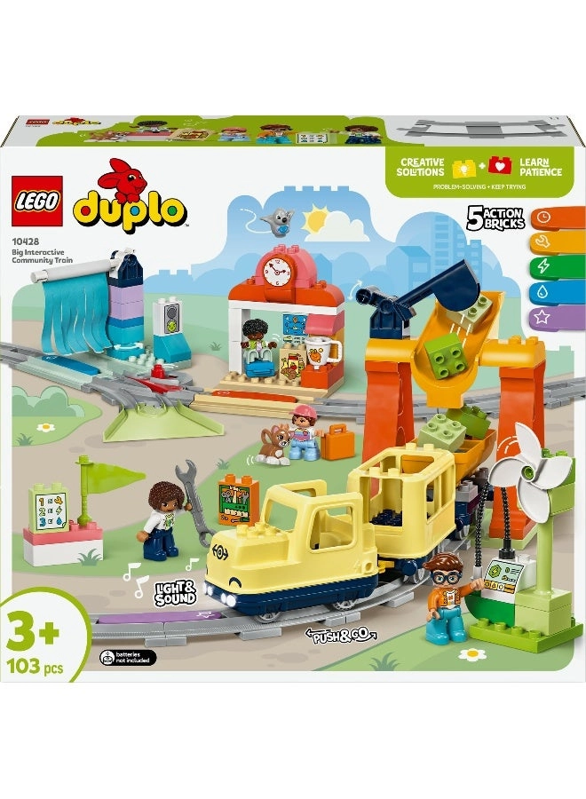 DUPLO Town Big Interactive Community Train Set (10428)