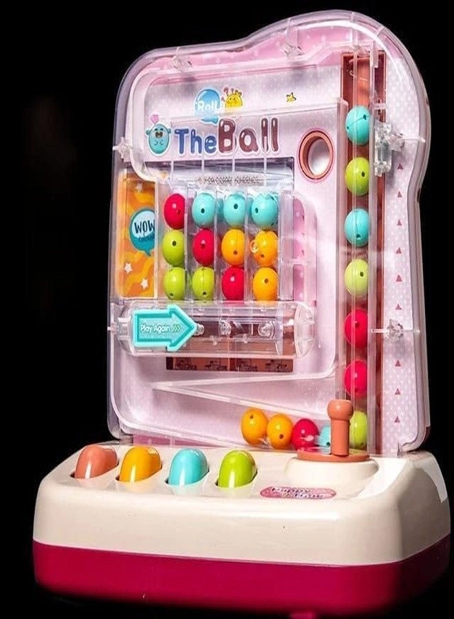 Roll The Ball - Age 3 4 5 6 7 12 Puzzle Cards & 12 Balls