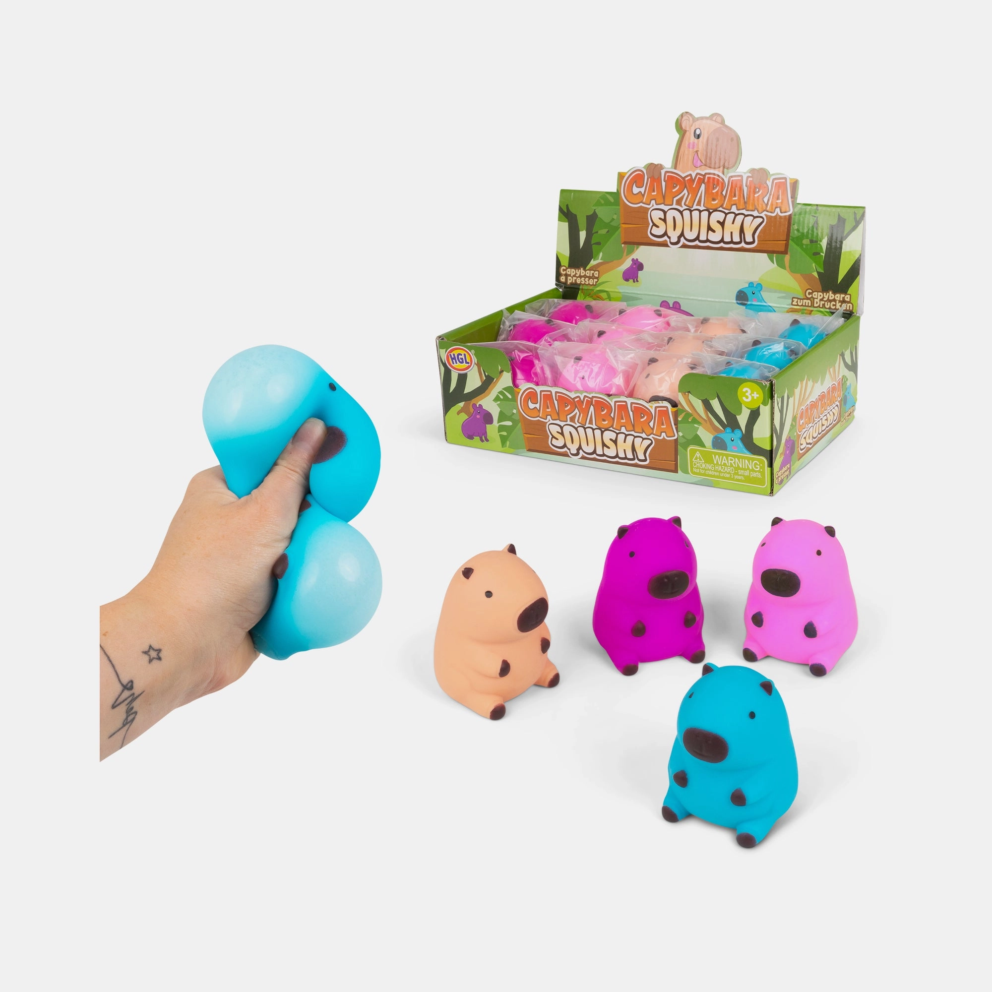 Capybara Sugar 6 cm - Thermoplastic Shell