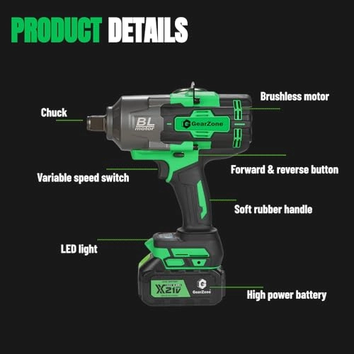 Impact Driver - 2000Nm 1/2 inch