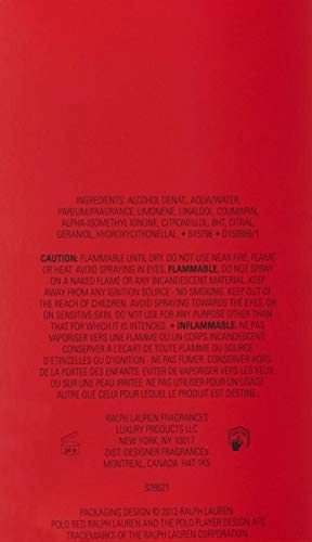 Polo Red Eau de Toilette 125ml