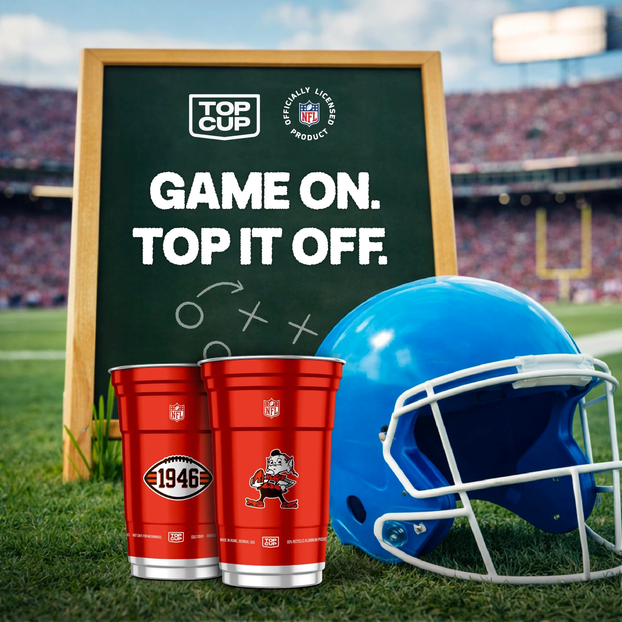 Cleveland Browns Reusable Cup - 20 pcs