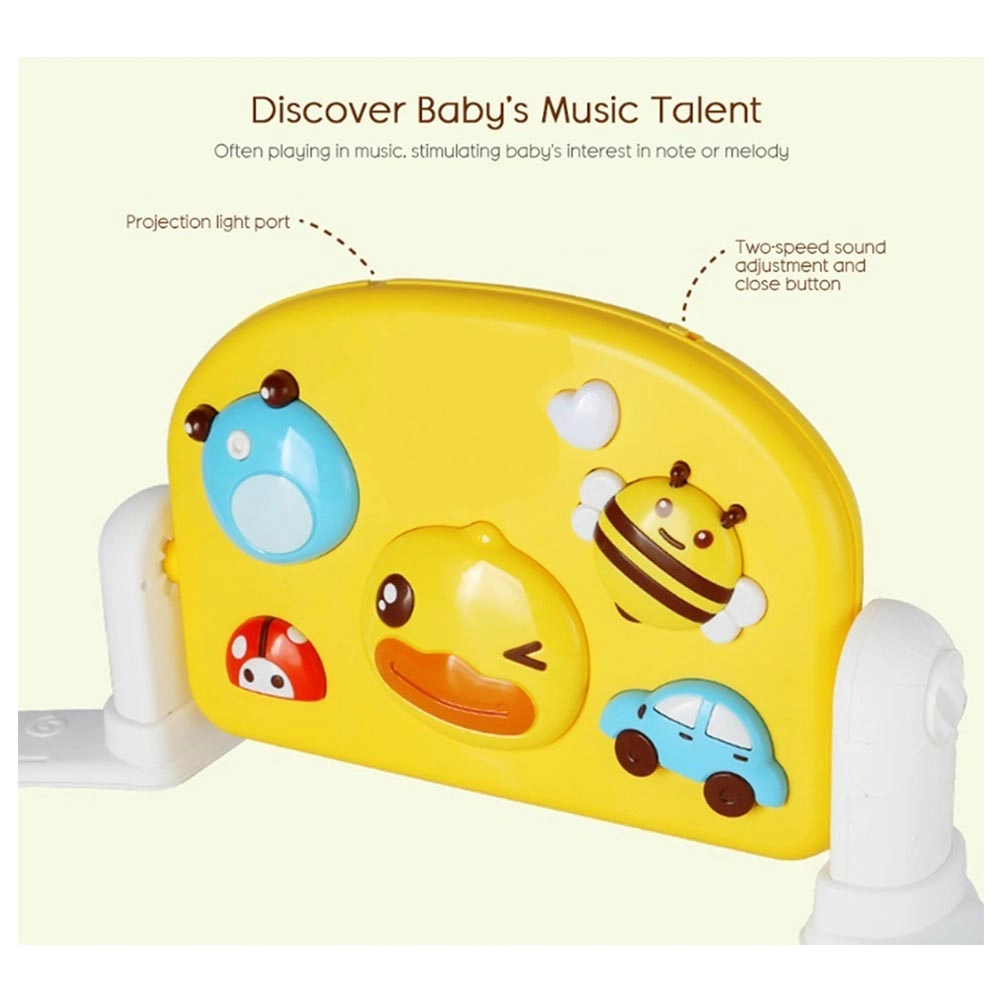 Baby Play Mat Activity Gym - Yellow Duck 3 months