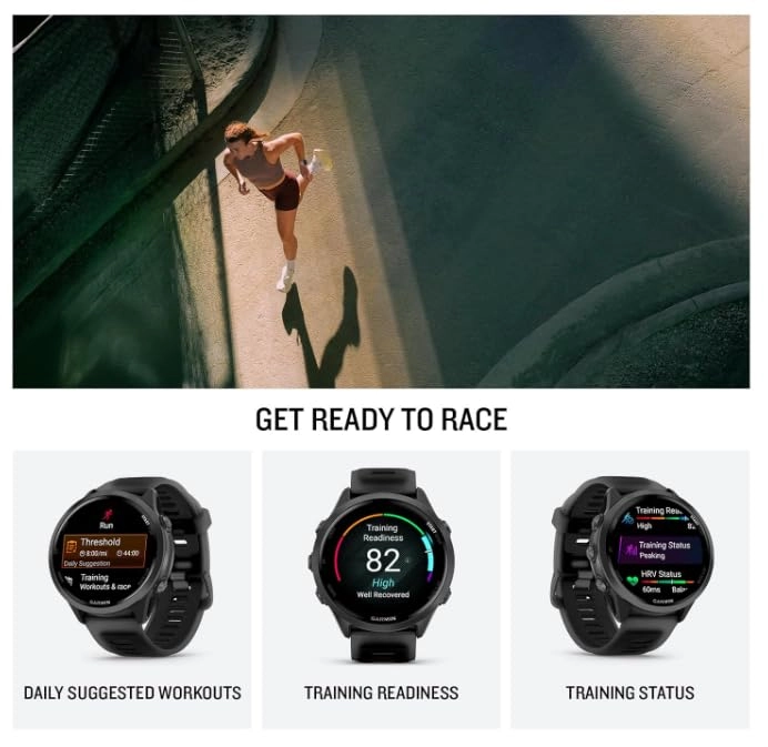 Forerunner 570 47mm aluminum GPS + BLK EarBuds