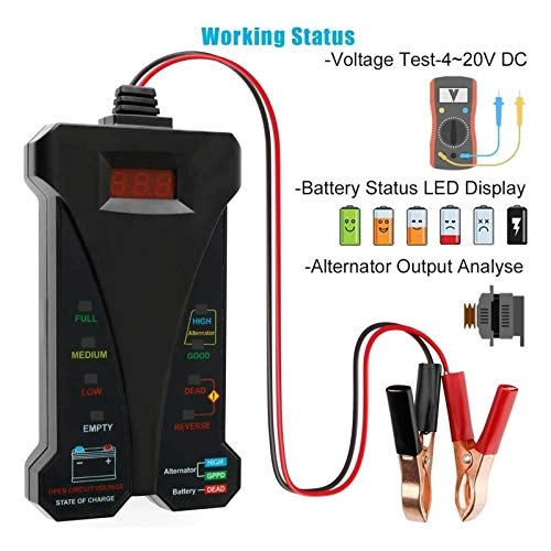 Digital Battery Tester - 12V