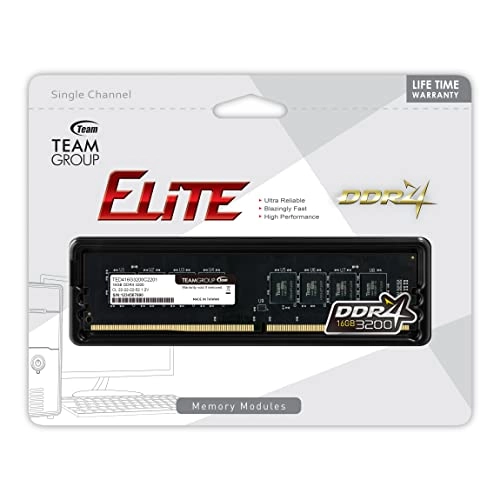 Elite DDR4 - 16GB 3200MHz UDIMM 288 Pin