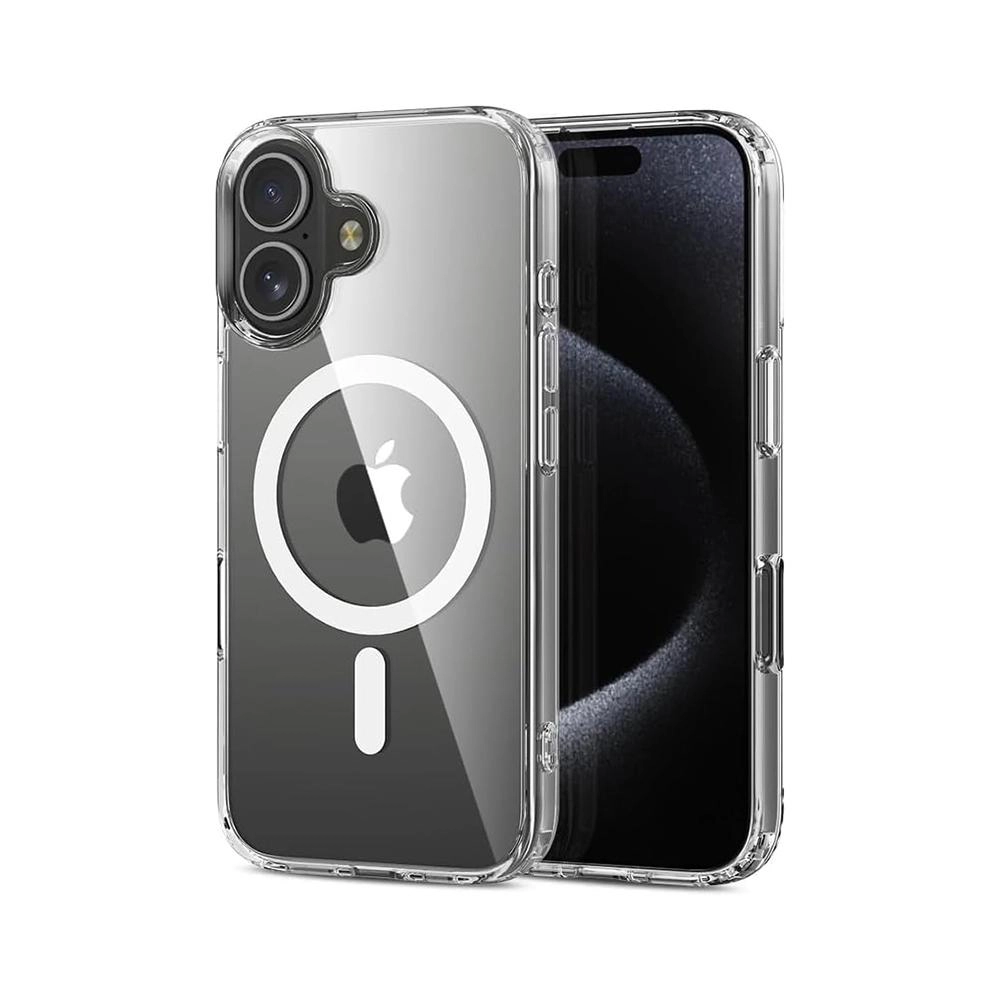 Trands Mag Safe Transparent Case for iPhone 16