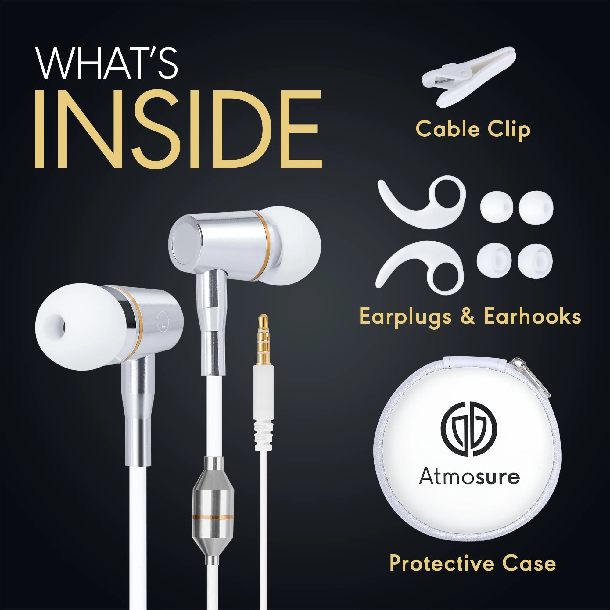 Air Tube Headphones Wired Headphone