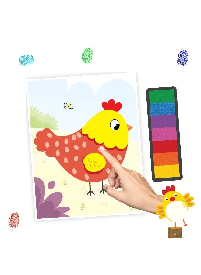 Fingerprint Art - Farm