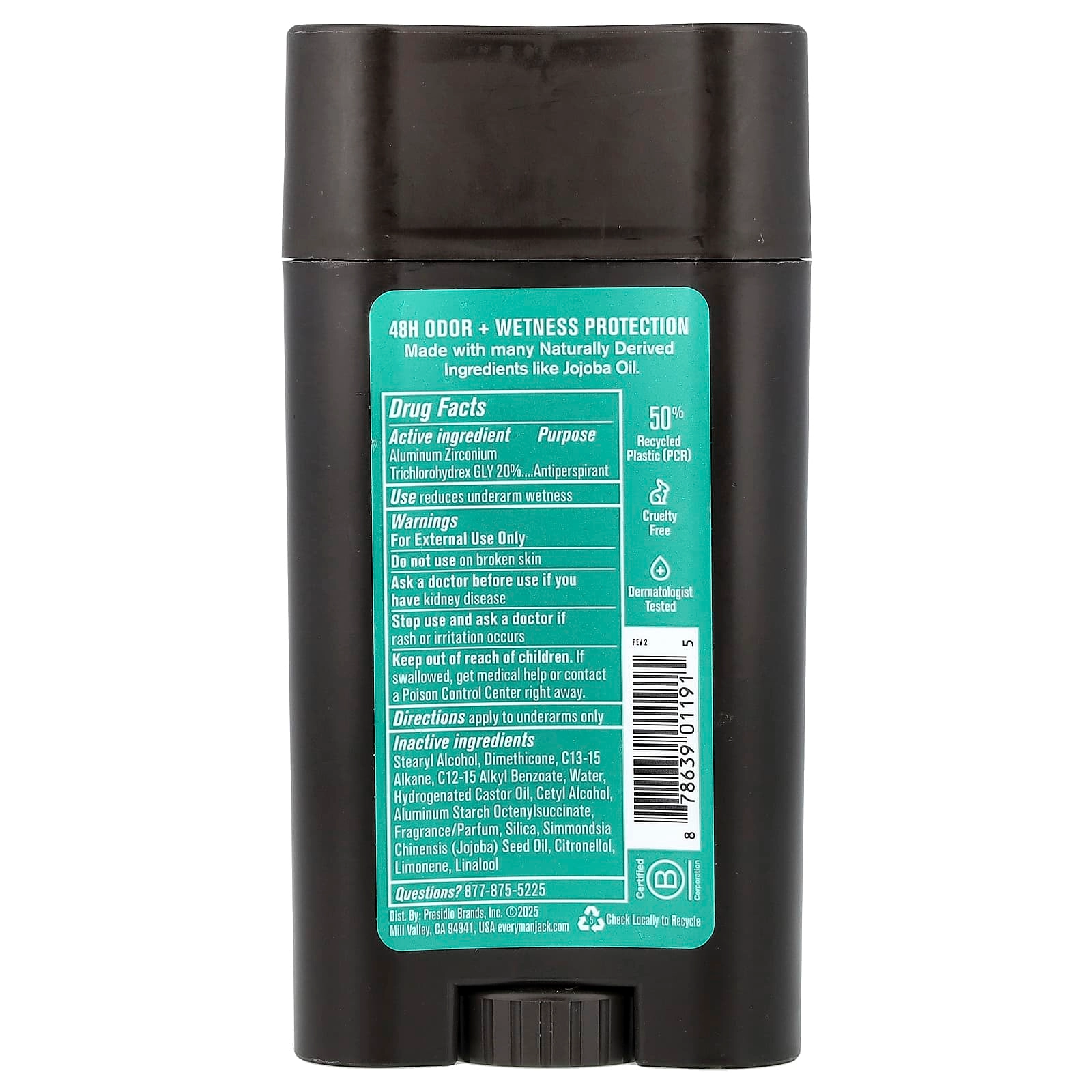 Antiperspirant + Deodorant - Sea Salt + Citrus 73 g