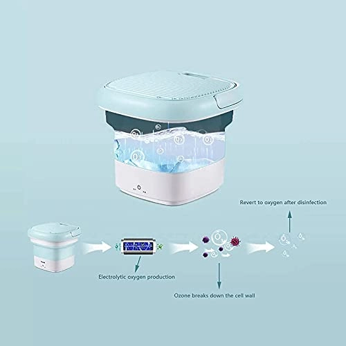 Portable Washing Machine - Mini Single Tub Timing Function