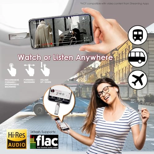 iXflash - USB 3.0 Lightning & USB Type C 256GB