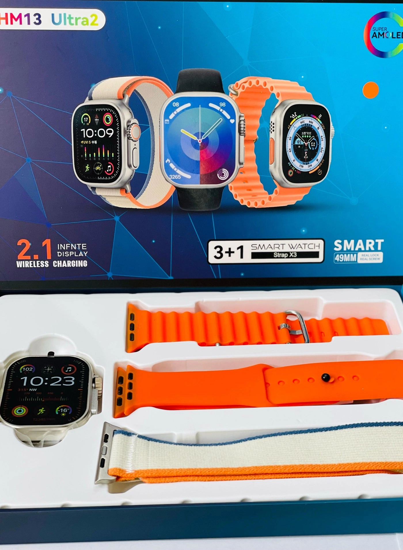 Smart Watch Ultra - Bluetooth Calling Color Screen + Collectible Figurine