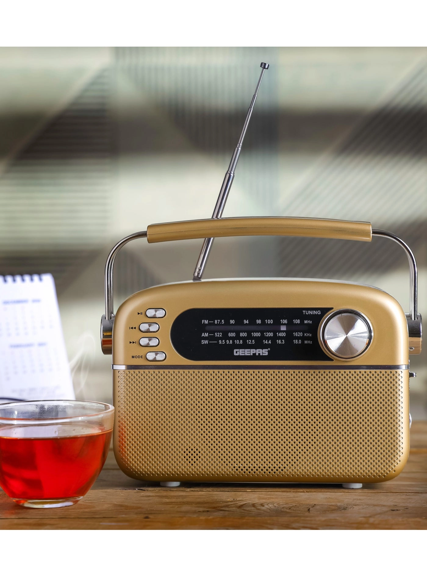 Rechargeable 3 Band Radio