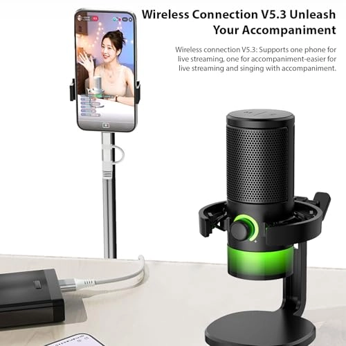 Luocugvey076uik USB+3.5mm-Mini-Jack Microphone