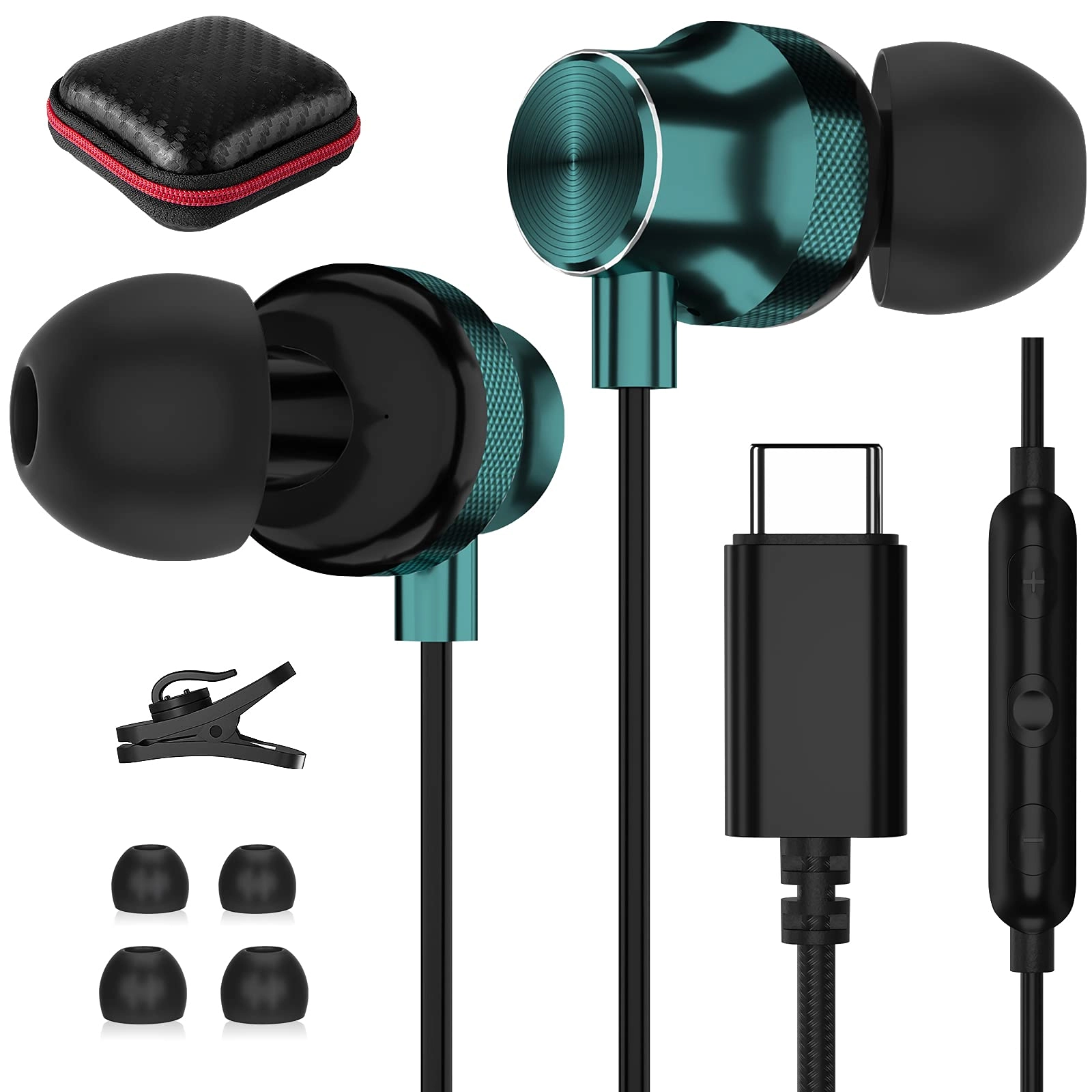 USB C Headphone Wired Earbud