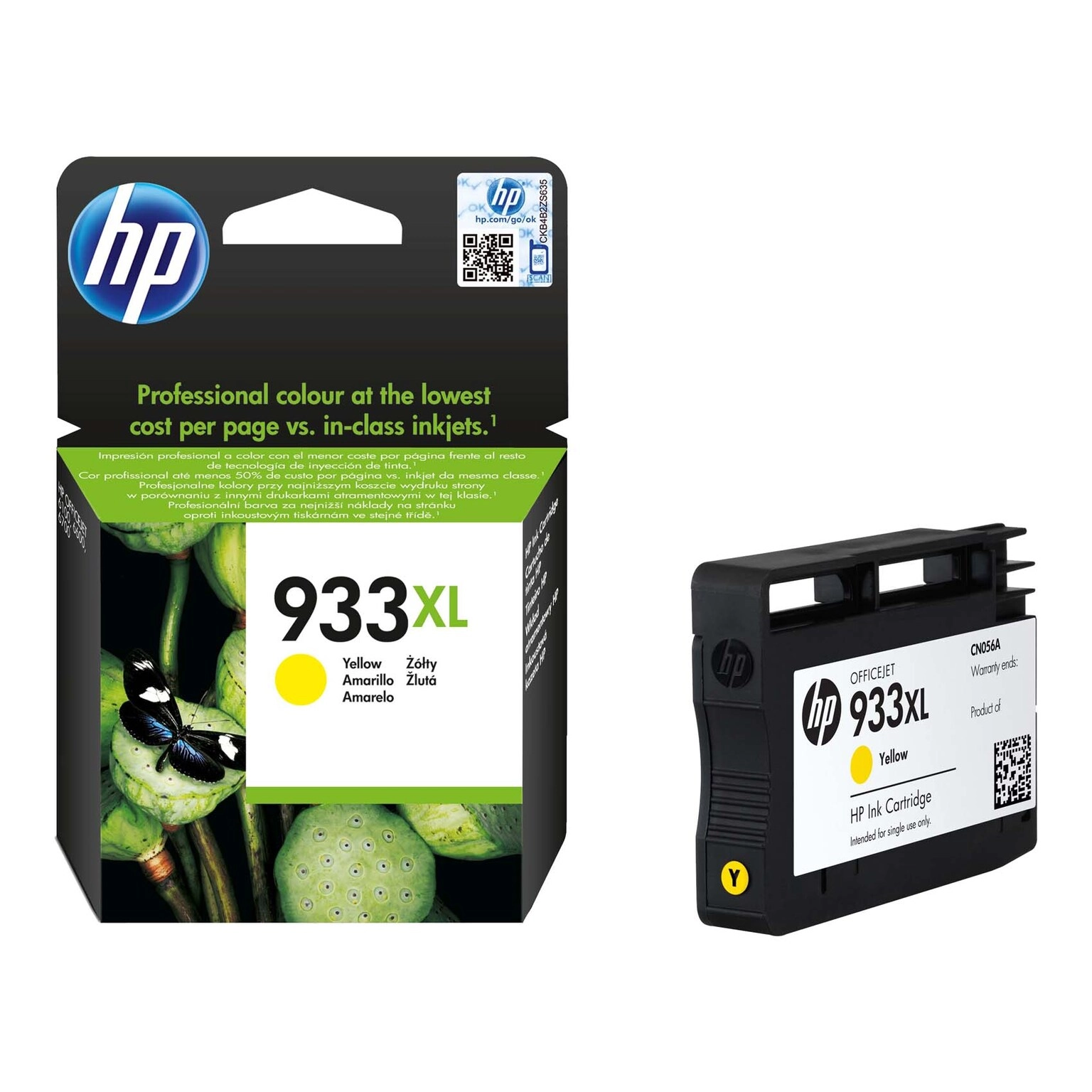 HP 933XL High Yield Yellow