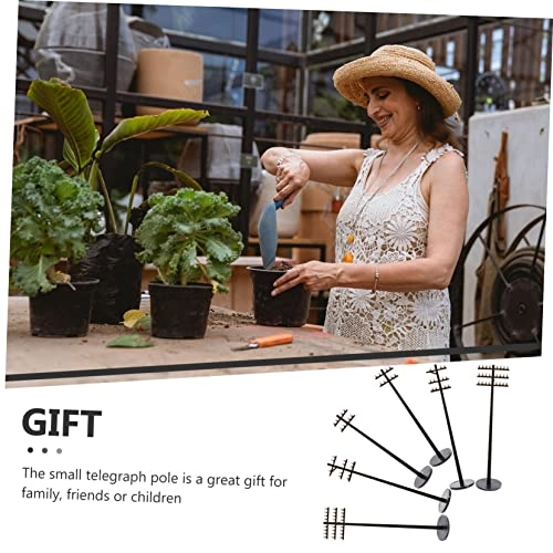 Miniature Telegraph Pole - 30 pcs 1：87