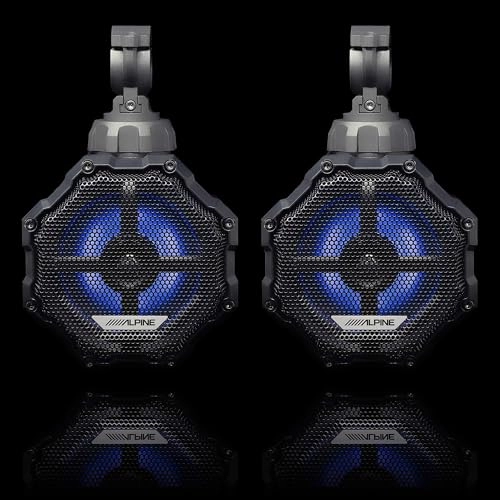 Universal Cage-Mounted Powersports Speaker Pods - 6.5” 90W RMS