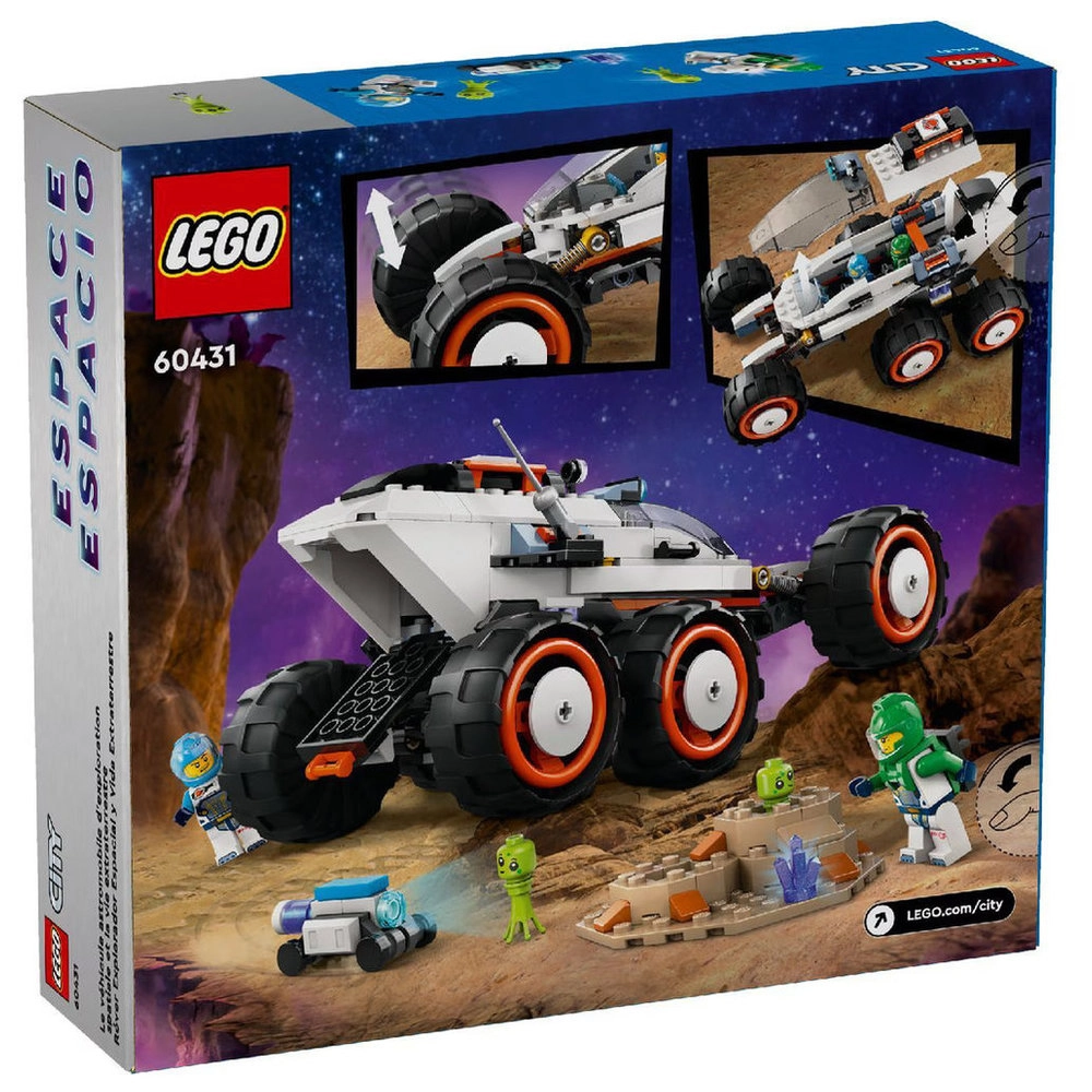 City Space Explorer Rover and Alien Life (60431)