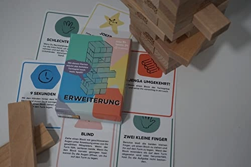 Wobble Tower Card Game - Spanish Kid 54 pieces