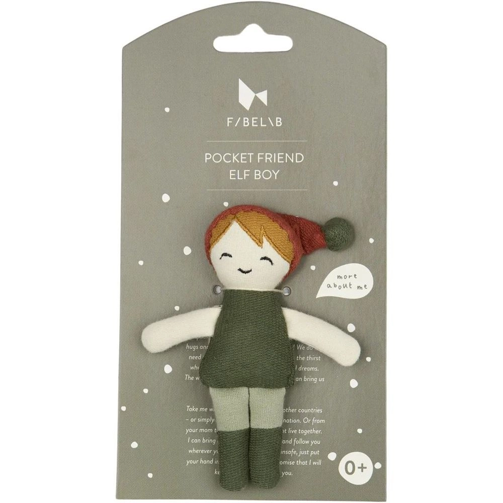 Fabelab Elf Boy Pocket Friend - 12 cm