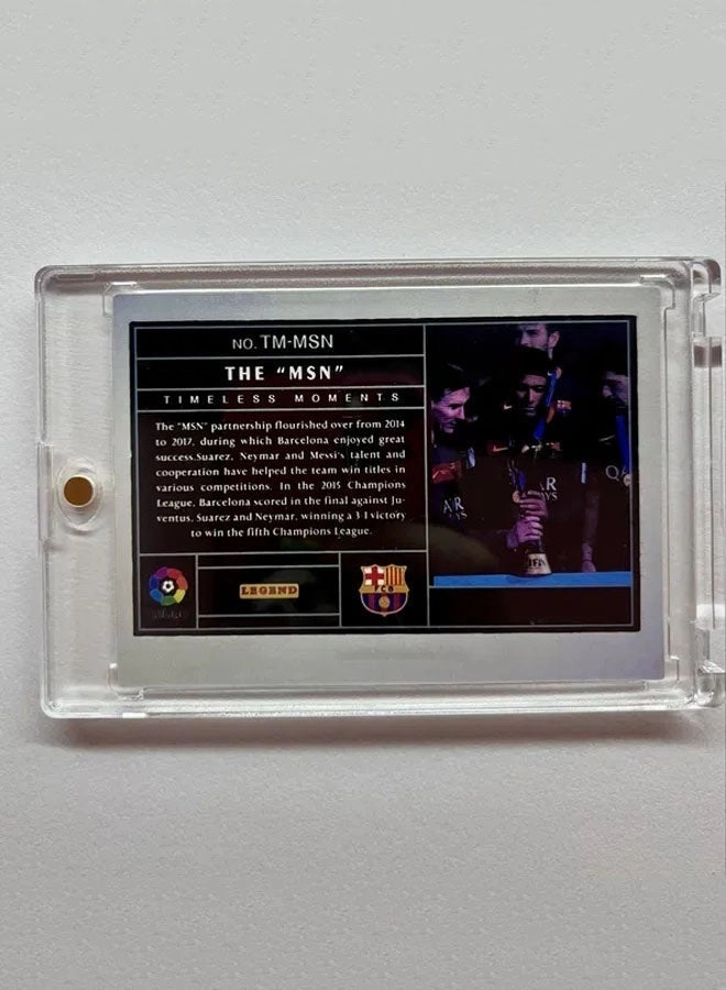 Messi Neymar Suarez - Signature Refractor